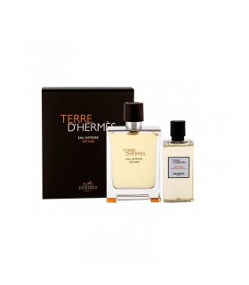 HERMES TERRE D'HERMES INTENSE VETIVER EAU DE PARFUM SPRAY 100 ML+ SG 80 ML SET