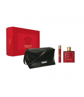 VERSACE EROS FLAME EAU DE PARFUM SPRAY 100 ML + 10 ML + GWP