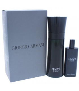 ARMANI CODE HOMME EAU DE TOILETTE SET 75 ML + EAU DE TOILETTE 15 ML VAPO