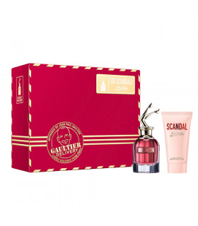 GAULTIER SO SCANDAL EAU DE PARFUM SET 50 ML + B/L 75 ML