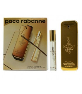 PACO RABANNE ONE MILLION EAU DE TOILETTE SPRAY 100 ML + TS20 19/20