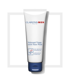 CLARINS MEN ACTIVE FACE WASH FOAMING GEL 125 ML