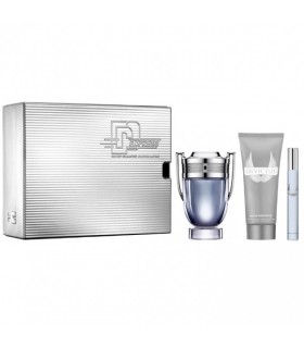 PACO RABANNE INVICTUS EAU DE TOILETTE SPRAY 100 ML + SG 100 ML + TS 10 ML SET HD19